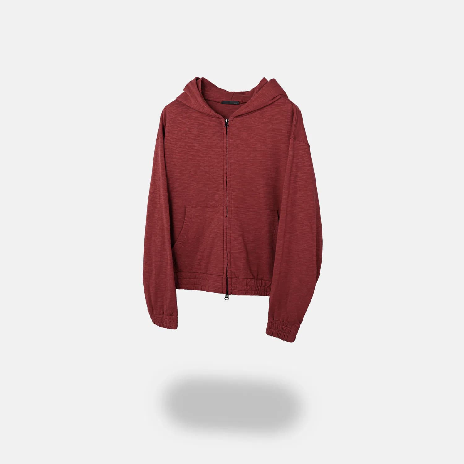 히오비 Peno Slub Hooded Zip-Up