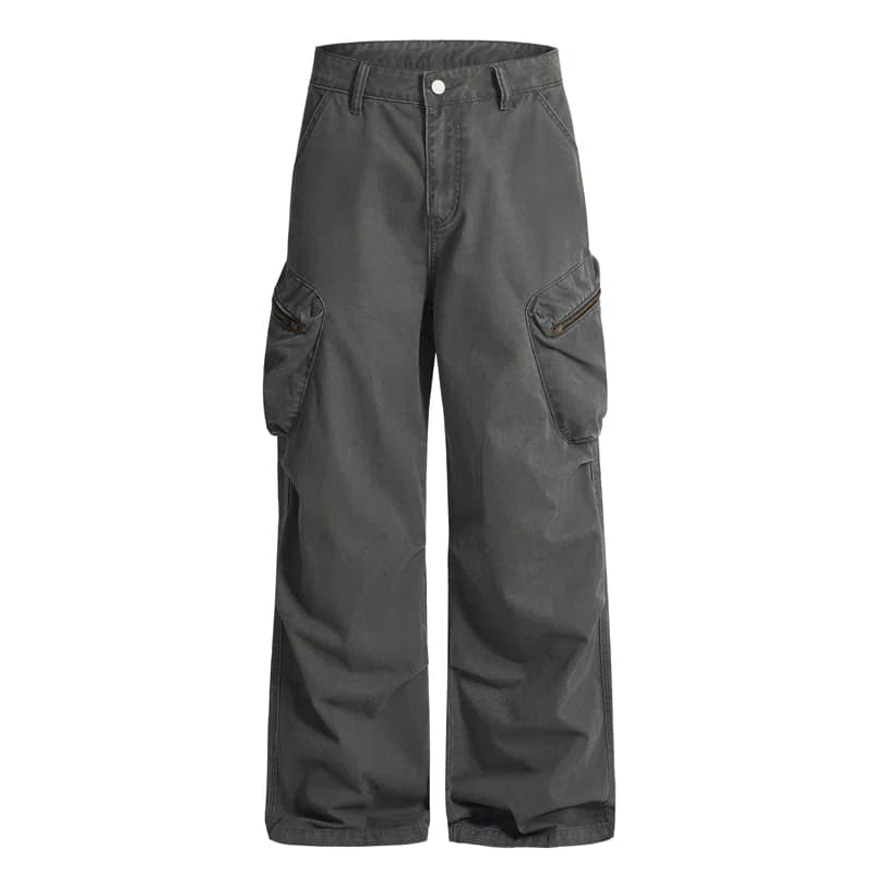 히오비 Fade Pigment Cargo Pants