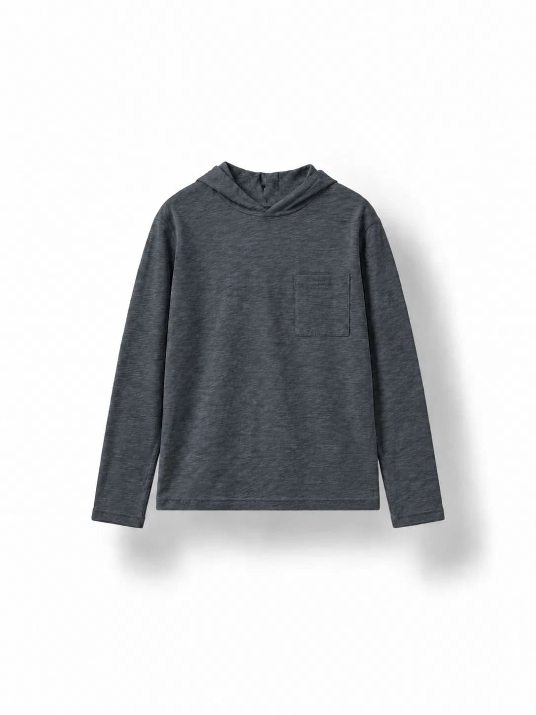 히오비 Slub Pocket Warmer Hoodie