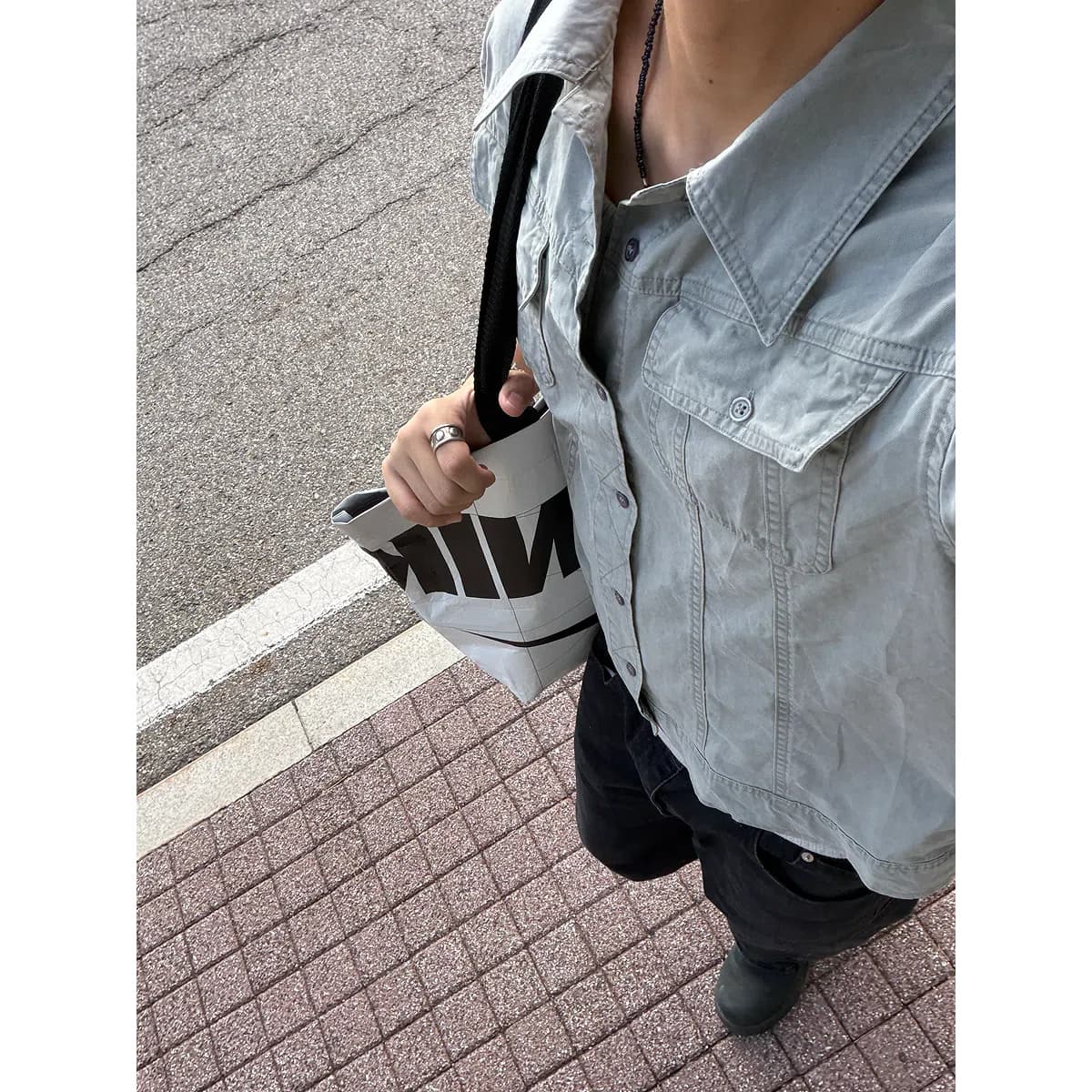 재이 Cross Stitch Work Shirts 3