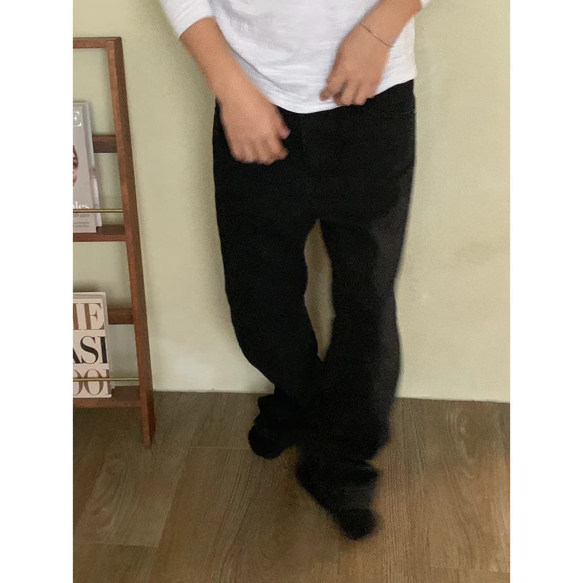 재이 Side Slit Pants 3