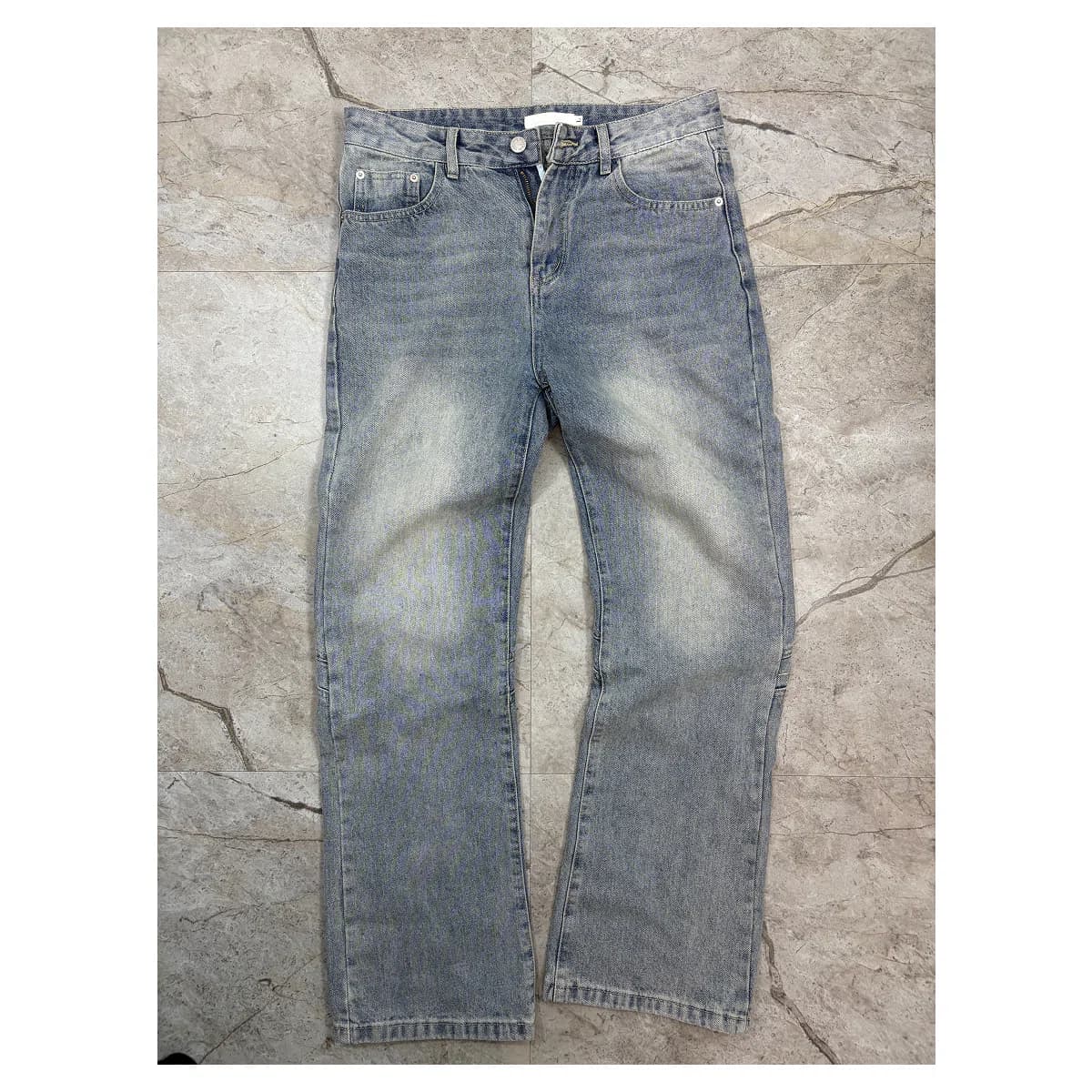 재이 Rivet Cross Denim Jeans